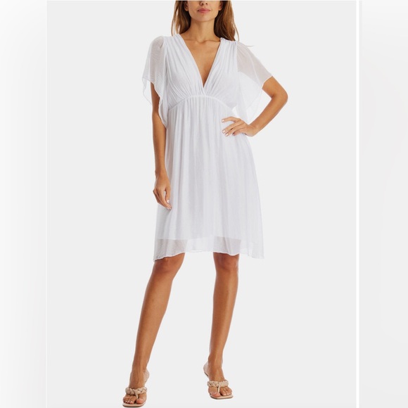 Scandal Aquarius 100% Silk Dress Made in Italy - Picture 9 of 9